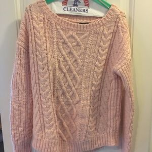 Banana Republic pink sweater